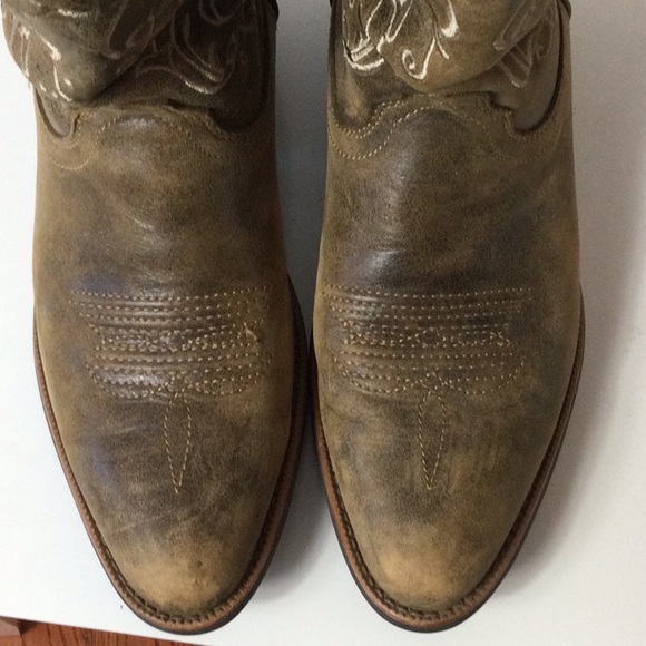 Twisted X Brown Heeled Cowgirl Boots - Picture 4 of 12